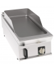 Fry-Top elettrico da banco - piastra liscia, zona cottura cm 34,9x69,8 - trifase Kw 6 - cm 40x90x28h