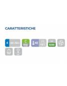 Espositore refrigerato ventilato da banco, vetri dritti - capacità 101 litri - 0° C/ + 12° C - mm 805x438x769h