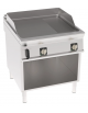 Fry-Top elettrico su vano aperto - piastra 1/3 rigata + 2/3 liscia, zona cottura cm 74,9x69,8 - trifase Kw 12 - cm 80x90x90h