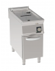 Friggitrice elettrica su mobile, 1 vasca da Lt 17, con resistenze rotanti - trifase Kw 16,5 - cm 40x90x90h