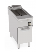 Cuocipasta elettrico trifase-9kw, in acciaio in acciaio inox AISI 316, 1 vasca da 40 litri di capacità - cm 40x90x90h