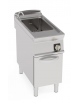 Cuocipasta elettrico su mobile, 1 vasca GN1/1 da Lt 40 in AISI 316 - trifase Kw 8,4 - cm 40x90x90h