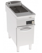 Cuocipasta elettrico trifase-9kw con controllo elettronico, inox AISI 316, 1 vasca da 40 litri di capacità - cm 40x90x90h