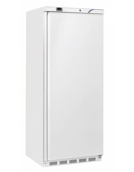 Armadio frigorifero bianco GN2/1 in ABS - refrigerazione Roll-Bond con ventilatore +2°/+10°C - Classe D - cm 78x73x189h