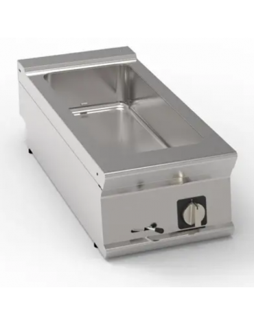 Bagnomaria elettrico da banco trifase - 3kw, 1 vasca AISI 304 - GN1/3 dim. cm 30,8x68,6x16h - cm 40x90x28h