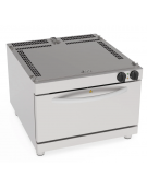 Base Forno elettrico ventilato* GN 1/1 trifase - 5kw, dim. camera cm 57,5x51,5x30h - cm 80x90x60h
