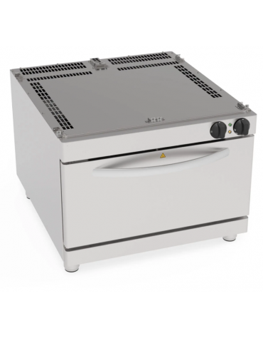 Base Forno elettrico statico* GN 2/1 trifase - 5,3 kw, dim. camera cm 57,5x65x30h - cm 80x90x60h
