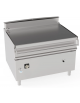 Brasiera basculante elettrica, Lt 120 - 1 vasca inox cm 109,8x56,4x20, ribaltamento motorizzato - trifase Kw 15 - cm 120x90x90h