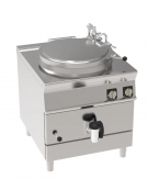 Pentola elettrica INDIRETTA trifase-18kw, 1 vasca capacità 150 Lt. cm Ø60xh54 - dim tot. cm 80x90x90h