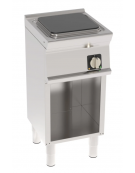 Cucina elettrica monofase-4kw, 1 piastra cm 30x30 su vano aperto - cm 40x45x90h