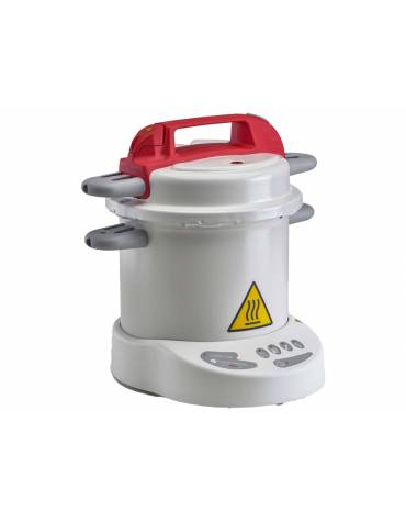 Autoclave verticale "Prestige Medical" con cestello, capacità 9 L - Dim int. diam. mm 210x236h