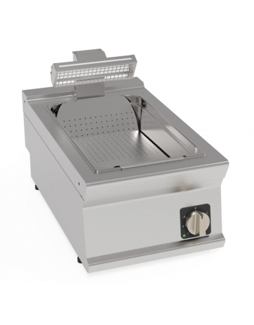 Scaldapatate elettrico monofase-1kw da banco, 1 vasca GN1/1 dim. cm 32,5x53x15h - dim tot. cm 40x70x28h