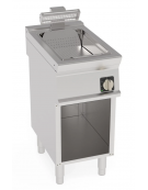 Scaldapatate elettrico su vano aperto, 1 vasca GN1/1 da cm 32,5x53x15h - monofase Kw 1 - cm 40x70x90h