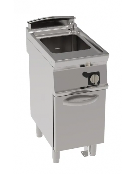 Cuocipasta a gas, GN2/3 - AISI 316 da 24 litri di capacità - cm 40x70x90h