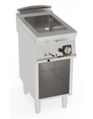 Bagnomaria a gas su vano aperto, 1 vasca AISI 304 - GN1/1 cm 30,6x50,8x16,5h - dim tot. cm 40x70x90h Bagnomaria a gas su vano aperto, 1 vasca AISI 304 - GN1/1 cm 30,6x50,8x16,5h - dim tot. cm 40x70x90h