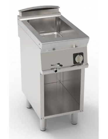 Bagnomaria elettrico su vano aperto monofase-1,3kw, 1 vasca AISI 304 - GN1/1 dim. cm 30,6x50,8x16,5h - dim tot. cm 40x70x90h