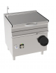 Brasiera basculante elettrica, Lt 50 - 1 vasca inox cm 70x46,5x20h, ribaltamento manuale - trifase. Kw 8,7 - cm 80x70x90h