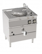 Pentola elettrica INDIRETTA trifase-9kw, 1 vasca capacità 50 Lt. cm Ø40xh45 - dim tot. cm 80x70x90h