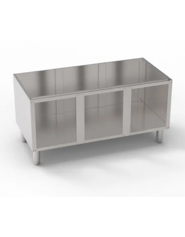 Vano neutro senza porta e cassetto, cm vano 113x57,4x39,5h - dim. tot. 1200x57,5x57h