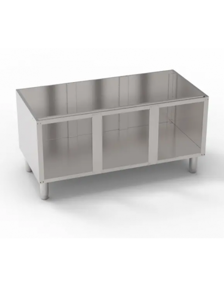 Vano neutro senza porta e cassetto, cm vano 113x57,4x39,5h - dim. tot. 1200x57,5x57h