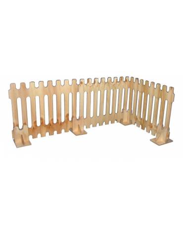 STACCIONATA COLORATA IN LEGNO PER ASILO O NIDO BAMBINI  – MODULO DA CM 80xH100