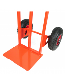 Carrelllo portasacchi - 2 ruote pneumatiche con cerchio in nylon - Ø mm 260