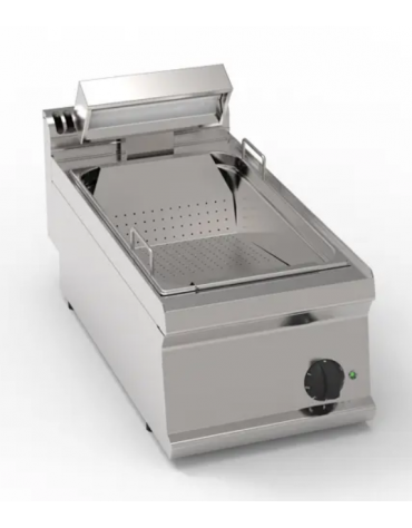 Scaldapatate elettrico monofase-1kw da banco, 1 vasca GN1/1 dim. cm 32,5x53x20h - dim tot. cm 35x70x28h