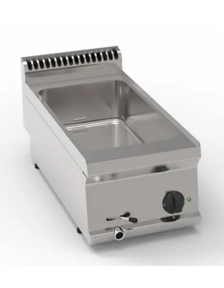 Bagnomaria elettrico da banco, 1 vasca da cm 30,5x51x16,5, capacità GN1/1  - monofase Kw 1,3 - cm 35x70x28h Bagnomaria elettrico da banco, 1 vasca da cm 30,5x51x16,5, capacità GN1/1  - monofase Kw 1,3 - cm 35x70x28h