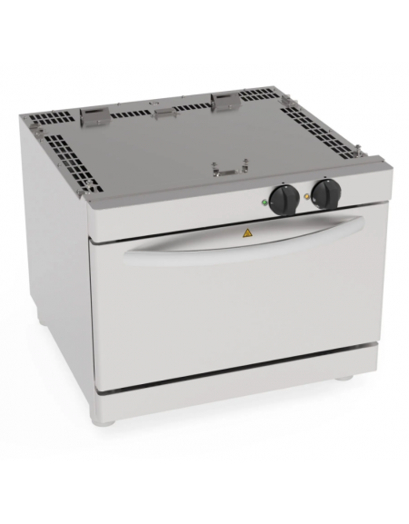 Base forno elettrico ventilato - camera cm 57x51,5x30h, capacità teglie 5xGN1/1 - trifase Kw 5 - cm 70x70x57h