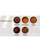 BRASIERA A GAS 120 LT. RIB. MANUALE - Vasca fondo ferro - con coperchio -CM. 120X90X90H.