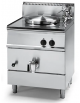 Pentola elettrica indiretta - 1 vasca in AISI 316, capacità Lt 50, vasca cm Ø40x45h - trifase Kw 9 - cm 70x70x85h