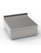 Piano di lavoro neutro da banco, in acciaio inox AISI 304 - senza cassetto - cm 70x70x28h