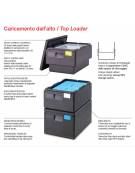 CONTENITORE ISOTERMICO PER CARAPINE - MM 685X485X360H - LT 80