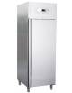 Armadio frigo inox AISI 304 1 Anta Lt 700 professionale per ristoranti -2°+8°C classe A-Guide stampate e tropicalizzato-cm 74x87