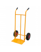 Carrello portasacchi - 2 Ruote gommate Ø cm 15 - pala carico cm 40x50 - dimensioni cm 50x40x109,5h Carrello portasacchi - 2 Ruote gommate Ø cm 15 - pala carico cm 40x50 - dimensioni cm 50x40x109,5h