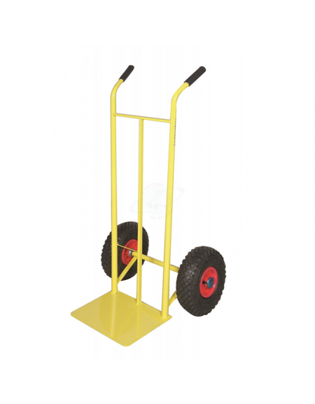Carrello portacasse - 2 Ruote Pneumatiche nylon Ø cm 26 - cm 52x53x109,5h