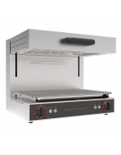 Salamandra Eco a piano mobile AISI430 -  sup. di cottura cm 60x35 - dim. tot. cm 60x45x50h