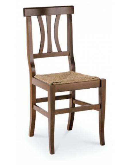 Sedia arte povera Sedile paglia