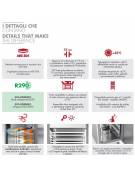 Armadio fermalievita-N° 40 Teglie 60x40-Temperatura -18°/+35°C