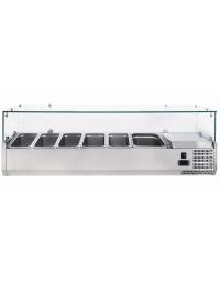 Vetrina refrigerata per pizzeria da cm. 150x38x40h