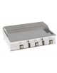 Fry-Top elettrico da banco - 3 zone cottura - piastra liscia cromata cm 113x69 - trifase Kw 18 - cm 120x90x28h
