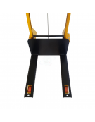 Sollevatore ad arganello con frizione incorporata arresto automatico, sollevamento max cm 160 - cm 110x66x198h