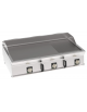 Fry-Top elettrico da banco - piastra 1/3 rigata + 2/3 liscia, zona cottura cm 113x56 - trifase Kw 11,7 - cm 120x70x28h
