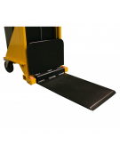 Sollevatore arganello contrappesato con piastra portata Kg. 100 Sollevamento massimo cm 160 Dimensioni cm 120x55x200h