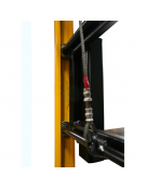 Sollevatore arganello contrappesato con piastra portata Kg. 100 Sollevamento massimo cm 160 Dimensioni cm 120x55x200h