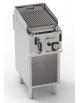 Griglia gas a pietra lavica su vano aperto  - 1 griglia inox, superficie cottura cm 46×36 - potenza totale Kw 8 - cm 40x70x90h