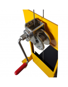 Mini sollevatore ssservitore grande alzata, 4 Ruote in nylon, sollevamento cm 120