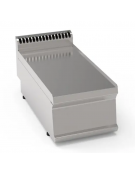 Piano di lavoro neutro da banco, in acciaio inox - senza cassetto - cm 35x70x28h