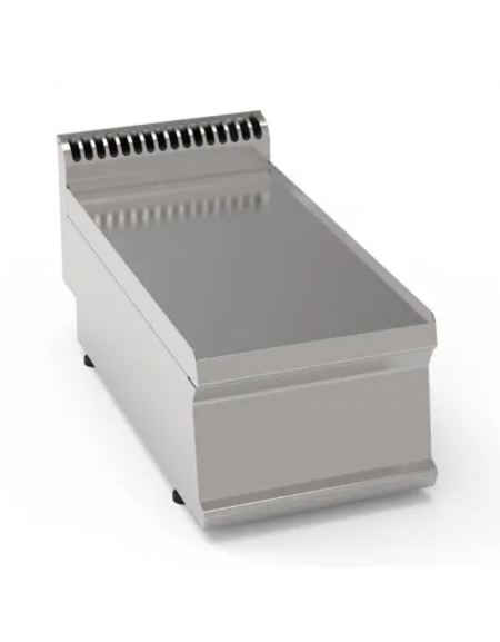 Piano di lavoro neutro da banco, in acciaio inox - senza cassetto - cm 35x70x28h