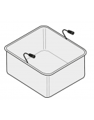 Cestello per cuocipasta 1×GN1/1 dim. cm 49x29x20h